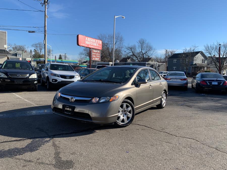 2008 Honda Civic Sdn 4dr Auto LX, available for sale in Springfield, Massachusetts | Absolute Motors Inc. Springfield, Massachusetts