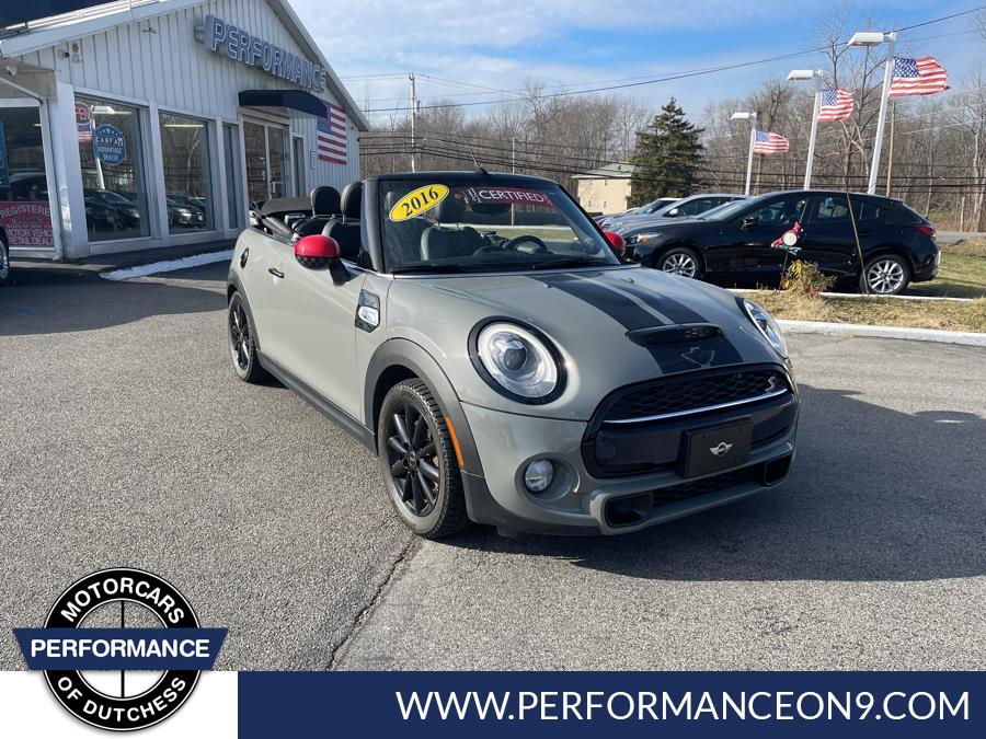 2016 MINI Cooper Convertible 2dr S, available for sale in Wappingers Falls, New York | Performance Motor Cars. Wappingers Falls, New York