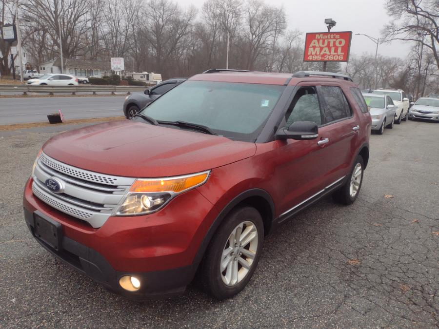 2014 Ford Explorer 4WD 4dr XLT, available for sale in Chicopee, Massachusetts | Matts Auto Mall LLC. Chicopee, Massachusetts