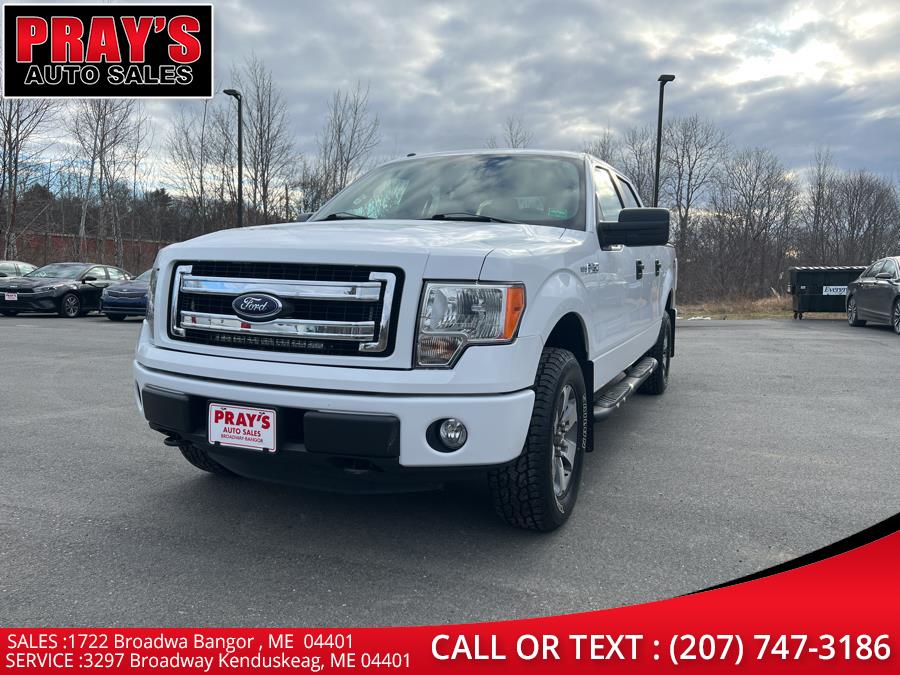 2014 Ford F-150 4WD SuperCrew 145" STX, available for sale in Bangor , Maine | Pray's Auto Sales . Bangor , Maine