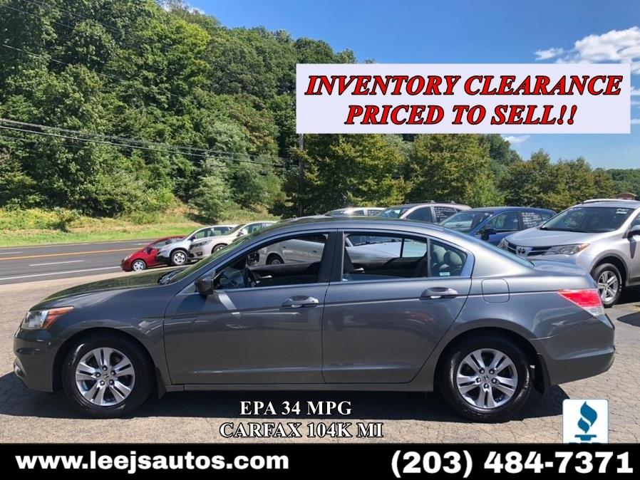 2008 Honda Accord Sdn 4dr I4 Auto EX-L PZEV, available for sale in North Branford, Connecticut | RJ Shore Automotive II. North Branford, Connecticut