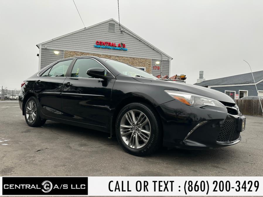 2016 Toyota Camry 4dr Sdn I4 Auto SE (Natl), available for sale in East Windsor, Connecticut | Central A/S LLC. East Windsor, Connecticut