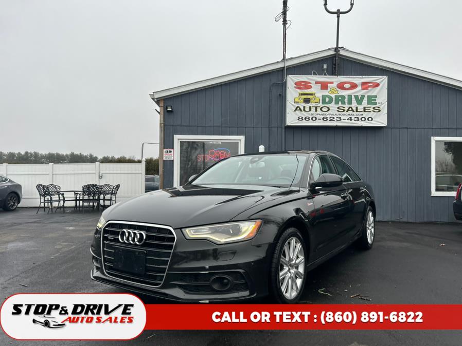 2013 Audi A6 4dr Sdn quattro 3.0T Prestige, available for sale in East Windsor, Connecticut | Stop & Drive Auto Sales. East Windsor, Connecticut