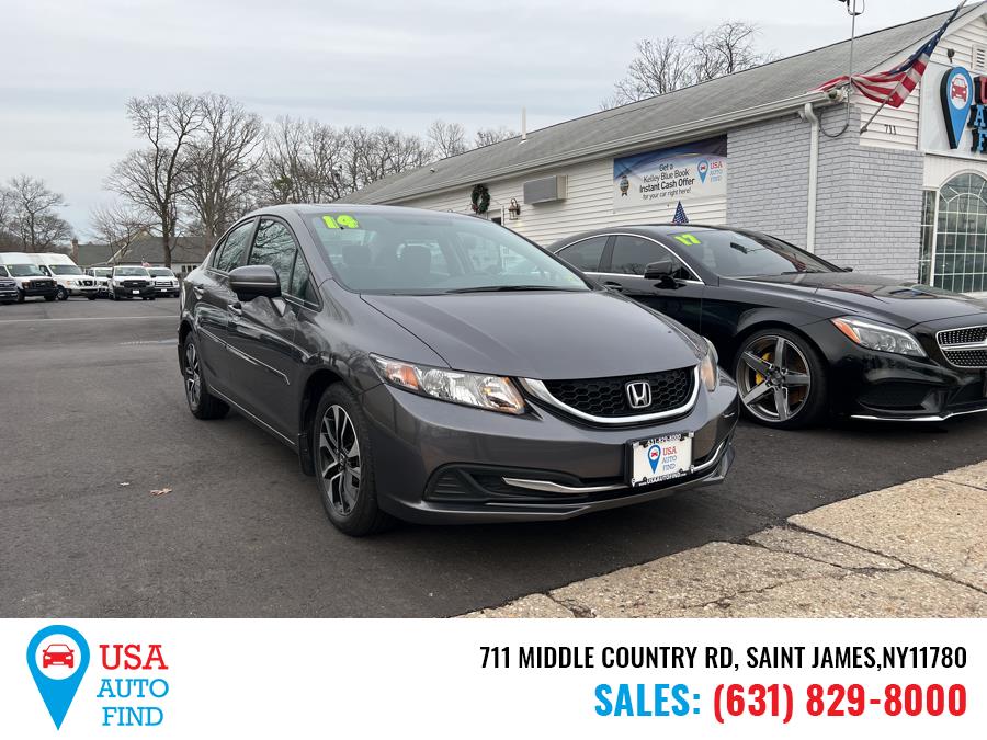 2014 Honda Civic Sedan 4dr CVT EX, available for sale in Saint James, New York | USA Auto Find. Saint James, New York