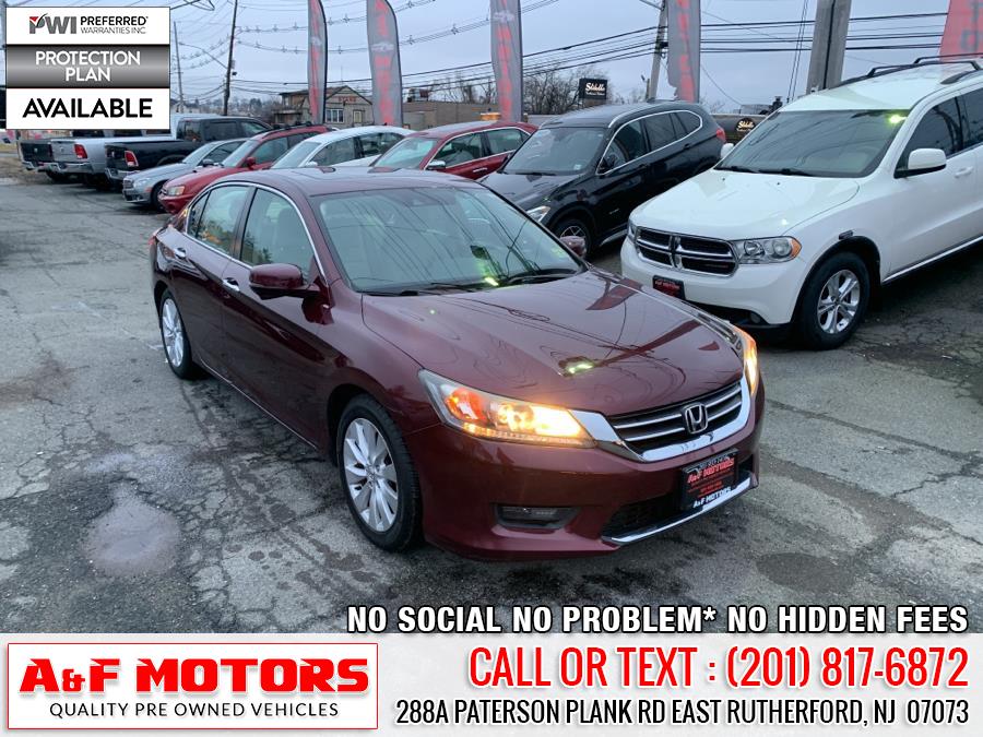 2014 Honda Accord Sedan 4dr I4 CVT EX-L, available for sale in East Rutherford, New Jersey | A&F Motors LLC. East Rutherford, New Jersey