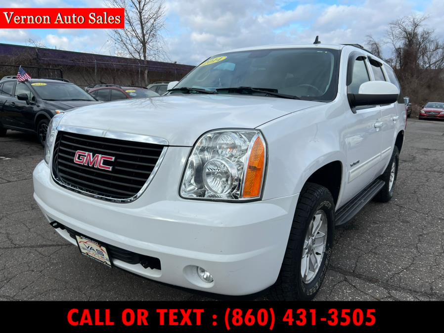 2014 GMC Yukon 4WD 4dr SLT, available for sale in Manchester, Connecticut | Vernon Auto Sale & Service. Manchester, Connecticut