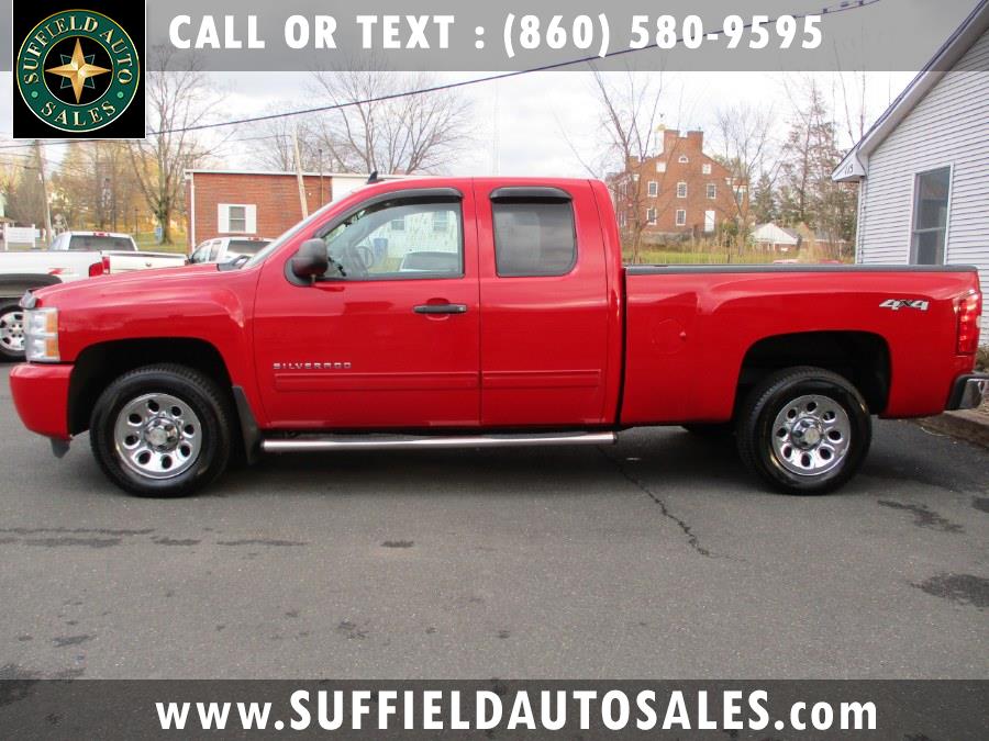 2011 Chevrolet Silverado 1500 4WD Ext Cab 143.5" LS, available for sale in Suffield, Connecticut | Suffield Auto LLC. Suffield, Connecticut