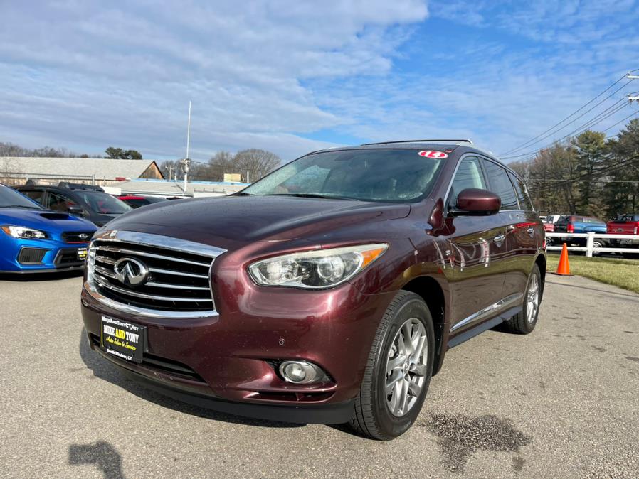 2014 INFINITI QX60 AWD 4dr, available for sale in South Windsor, Connecticut | Mike And Tony Auto Sales, Inc. South Windsor, Connecticut