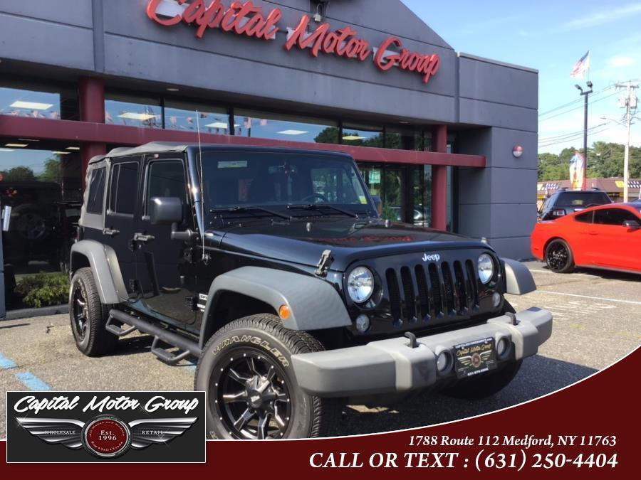 Used Jeep Wrangler Unlimited Sport 4x4 2017 | Capital Motor Group Inc. Medford, New York