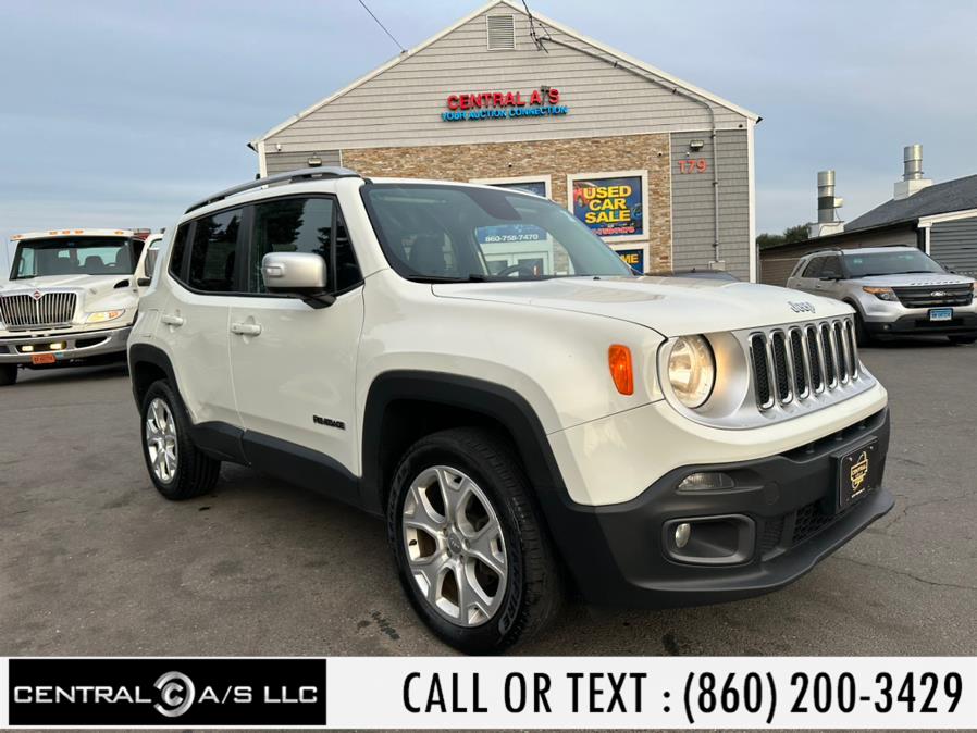 2016 Jeep Renegade 4WD 4dr Limited, available for sale in East Windsor, Connecticut | Central A/S LLC. East Windsor, Connecticut