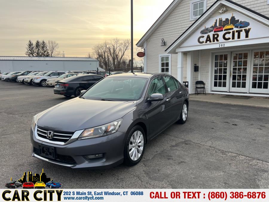 2015 Honda Accord Sedan 4dr I4 CVT EX, available for sale in East Windsor, Connecticut | Car City LLC. East Windsor, Connecticut