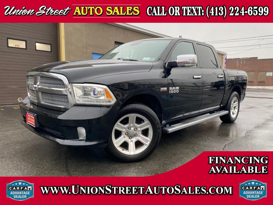 2015 Ram 1500 4WD Crew Cab 140.5" Laramie Limited, available for sale in West Springfield, Massachusetts | Union Street Auto Sales. West Springfield, Massachusetts