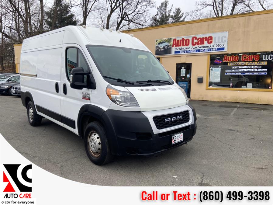 2019 Ram ProMaster Cargo Van 2500 High Roof 136" WB, available for sale in Vernon, Connecticut | Auto Care Motors. Vernon, Connecticut