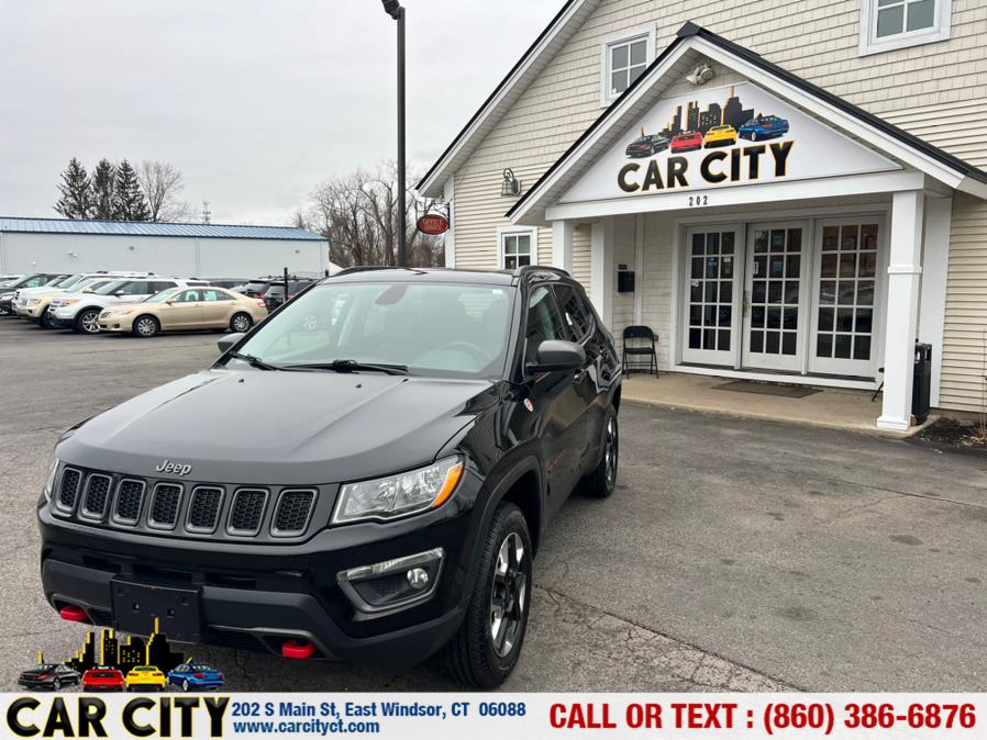 2018 Jeep Compass Trailhawk 4x4, available for sale in East Windsor, Connecticut | Car City LLC. East Windsor, Connecticut