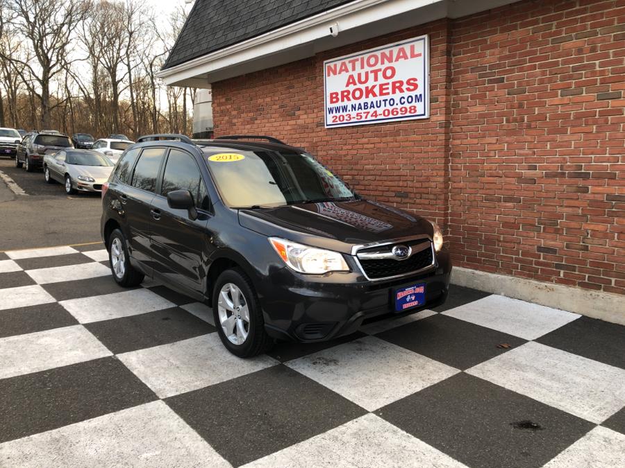 2015 Subaru Forester 4dr, available for sale in Waterbury, Connecticut | National Auto Brokers, Inc.. Waterbury, Connecticut