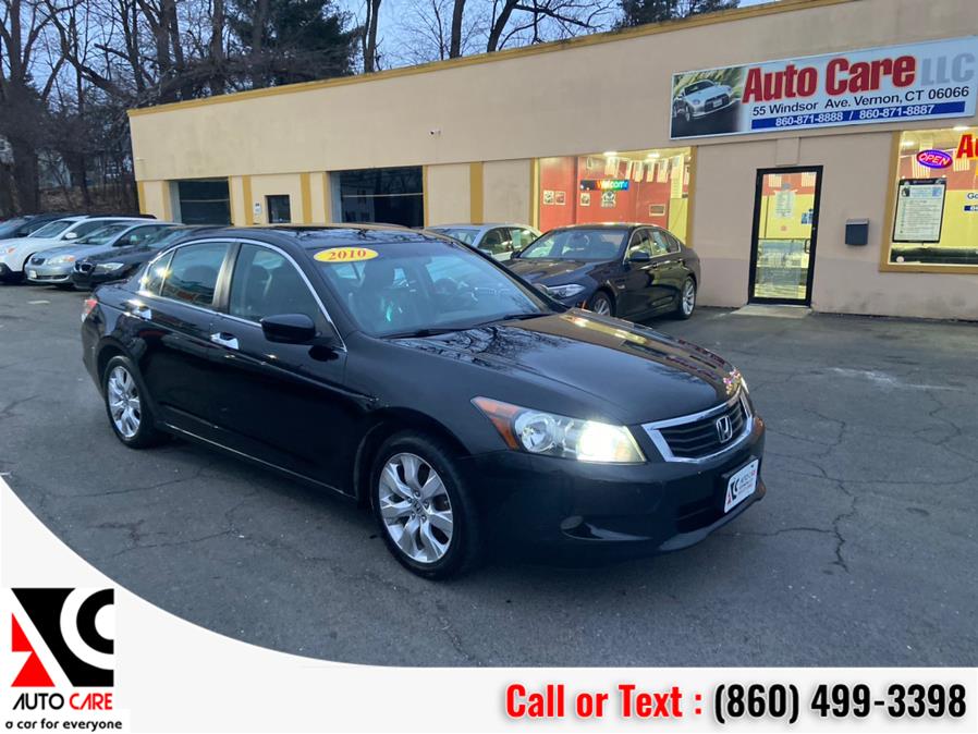 2010 Honda Accord Sdn 4dr V6 Auto EX-L w/Navi, available for sale in Vernon, Connecticut | Auto Care Motors. Vernon, Connecticut