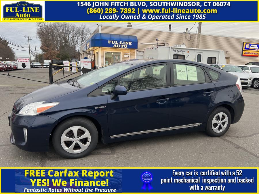 2015 Toyota Prius 5dr HB Two (Natl), available for sale in South Windsor , Connecticut | Ful-line Auto LLC. South Windsor , Connecticut