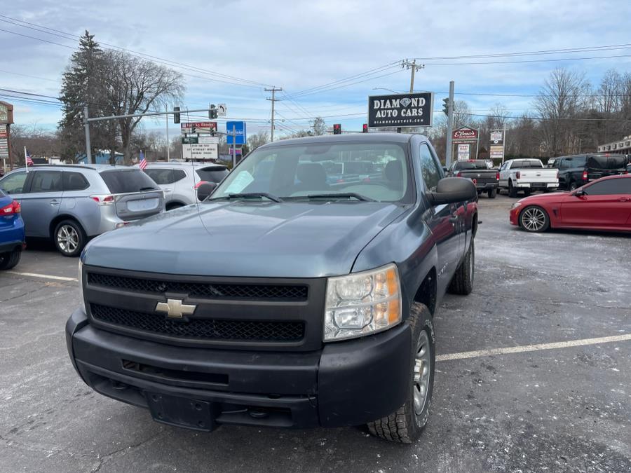 2011 Chevrolet Silverado 1500 4WD Reg Cab 133.0" Work Truck, available for sale in Vernon, Connecticut | TD Automotive Enterprises LLC DBA Diamond Auto Cars. Vernon, Connecticut