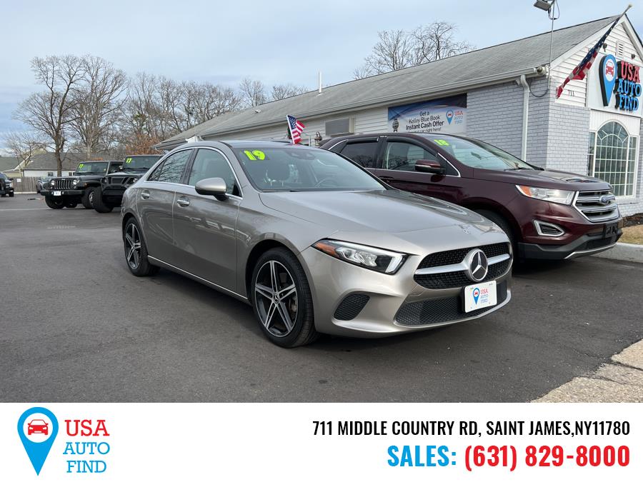 2019 Mercedes-Benz A-Class A 220 4MATIC Sedan, available for sale in Saint James, New York | USA Auto Find. Saint James, New York
