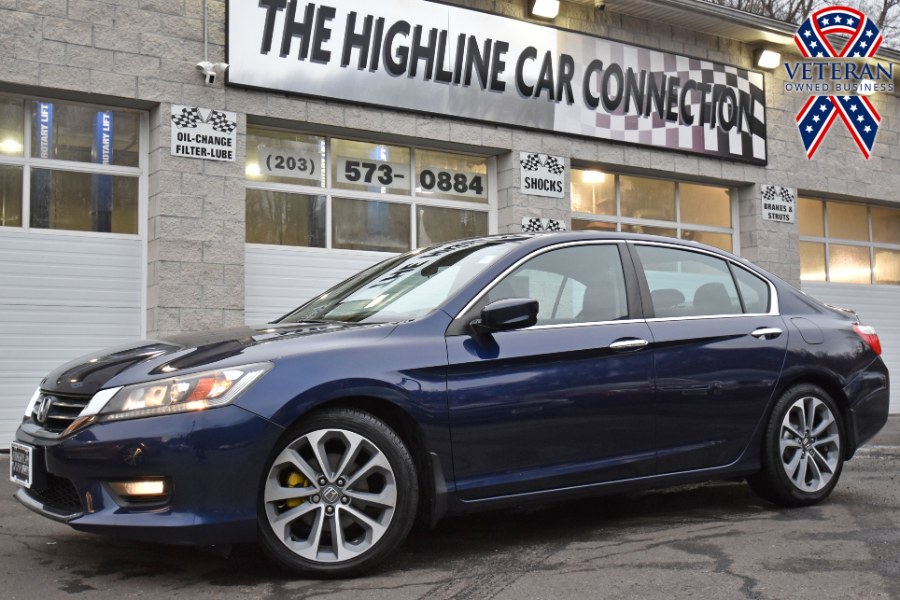 2014 Honda Accord Sedan 4dr I4 CVT Sport, available for sale in Waterbury, Connecticut | Highline Car Connection. Waterbury, Connecticut