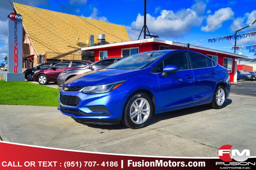 2018 Chevrolet Cruze 4dr Sdn 1.4L LT w/1SD, available for sale in Moreno Valley, California | Fusion Motors Inc. Moreno Valley, California