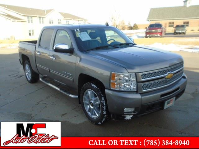 2012 Chevrolet Silverado 1500 4WD Crew Cab 143.5" LTZ, available for sale in Colby, Kansas | M C Auto Outlet Inc. Colby, Kansas