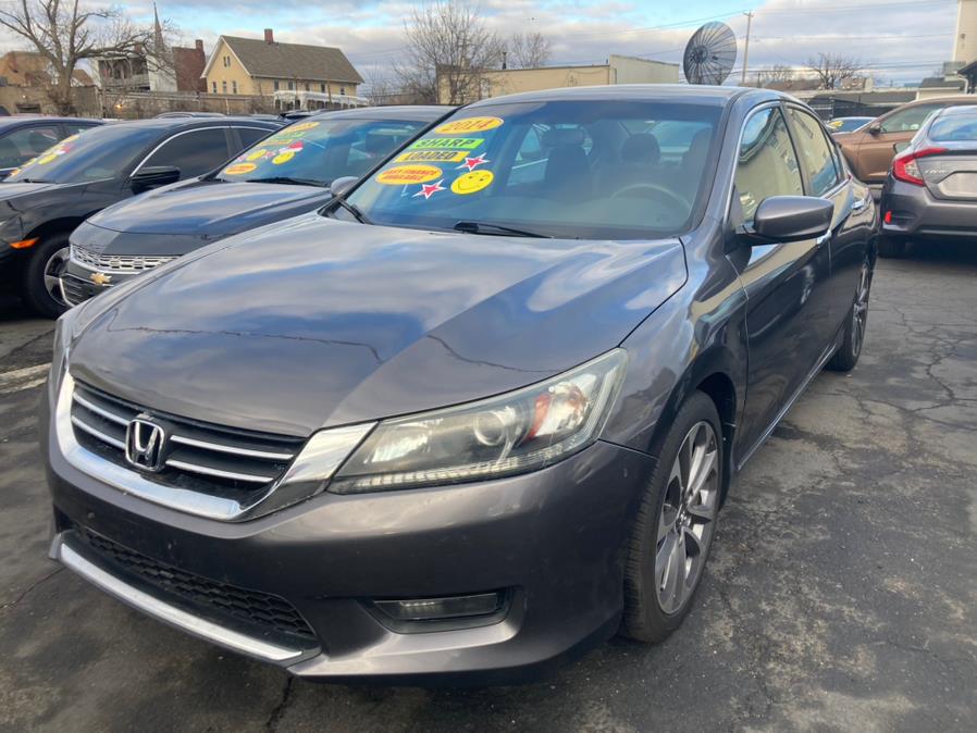 2014 Honda Accord Sedan 4dr I4 CVT Sport, available for sale in Bridgeport, Connecticut | Affordable Motors Inc. Bridgeport, Connecticut