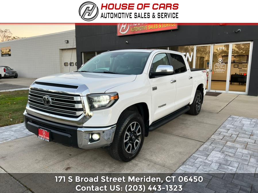 2019 Toyota Tundra 4WD Limited CrewMax 5.5'' Bed 5.7L (Natl), available for sale in Meriden, Connecticut | House of Cars CT. Meriden, Connecticut 2019 Toyota Tundra 4WD Limited CrewMax 5.5'' Bed 5.7L (Natl), available for sale in Meriden, Connecticut | House of Cars CT. Meriden, Connecticut