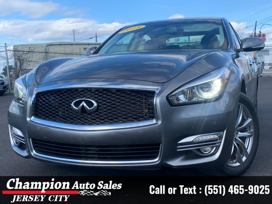 2018 INFINITI Q70 3.7 LUXE AWD, available for sale in Jersey City, New Jersey | Champion Auto Sales. Jersey City, New Jersey