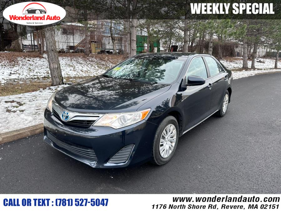 2012 Toyota Camry Hybrid 4dr Sdn LE, available for sale in Revere, Massachusetts | Wonderland Auto. Revere, Massachusetts
