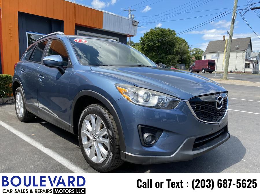 2015 Mazda Cx-5 Grand Touring Sport Utility 4D, available for sale in New Haven, Connecticut | Boulevard Motors LLC. New Haven, Connecticut