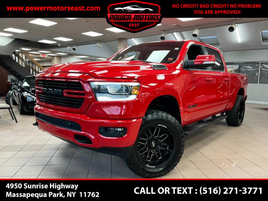 2020 Ram 1500 Big Horn 4x4 Crew Cab 6''4" Box, available for sale in Massapequa Park, New York | Power Motors East. Massapequa Park, New York