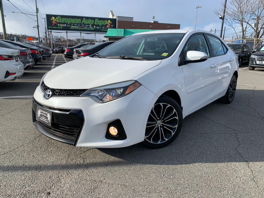 2016 Toyota Corolla 4dr Sdn CVT S Plus (Natl), available for sale in Lodi, New Jersey | European Auto Expo. Lodi, New Jersey