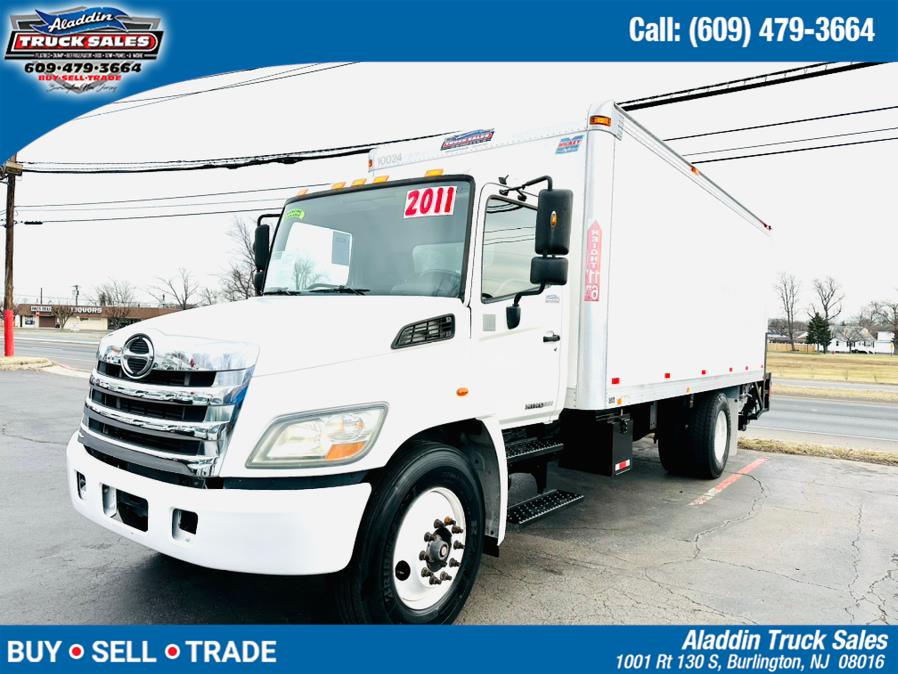 2011 Hino 258/268 20 FEET BOX+ALUMINUM LIFT GATE, available for sale in Burlington, New Jersey | Aladdin Truck Sales. Burlington, New Jersey