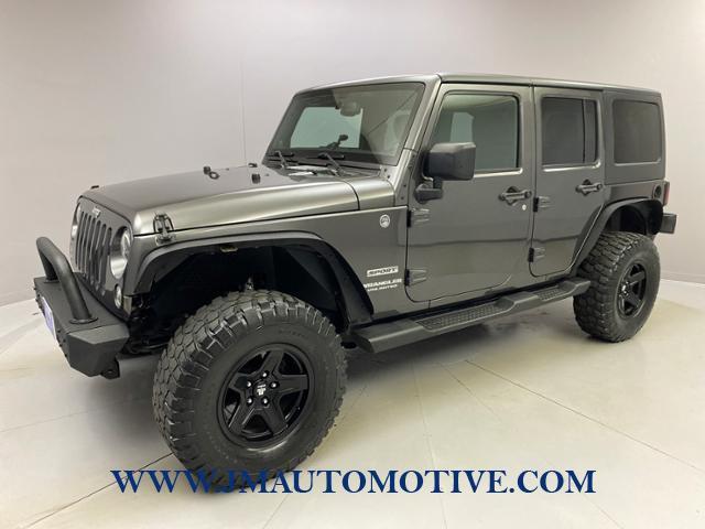 2014 Jeep Wrangler Unlimited 4WD 4dr Sport, available for sale in Naugatuck, Connecticut | J&M Automotive Sls&Svc LLC. Naugatuck, Connecticut