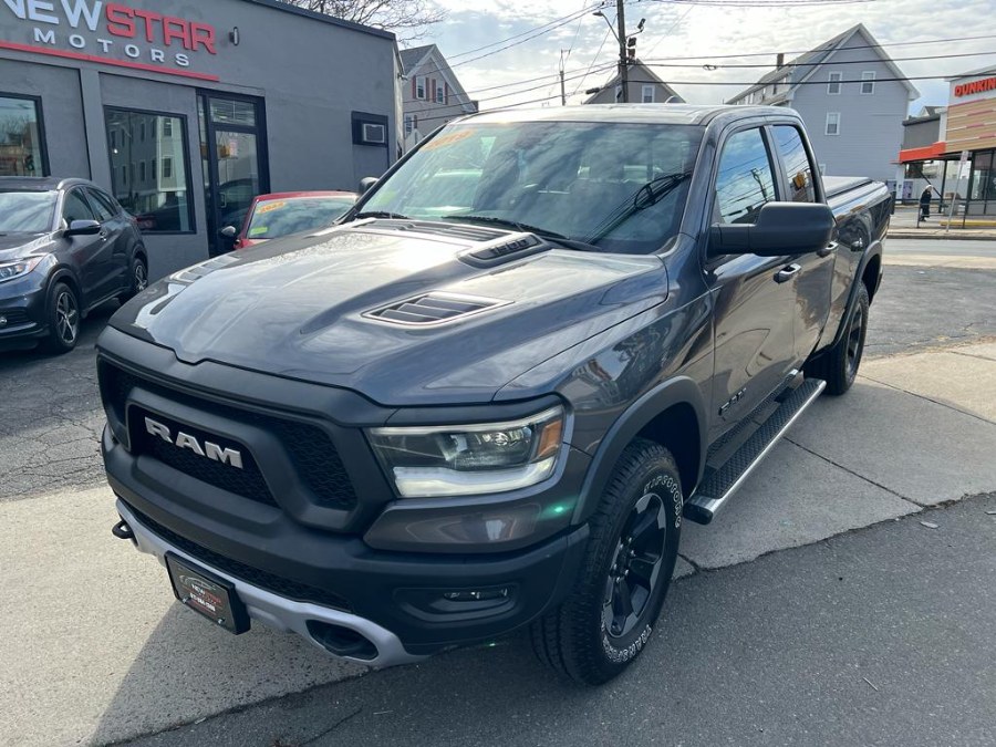 2019 Ram 1500 Rebel 4x4 Quad Cab 6''4" Box, available for sale in Peabody, Massachusetts | New Star Motors. Peabody, Massachusetts