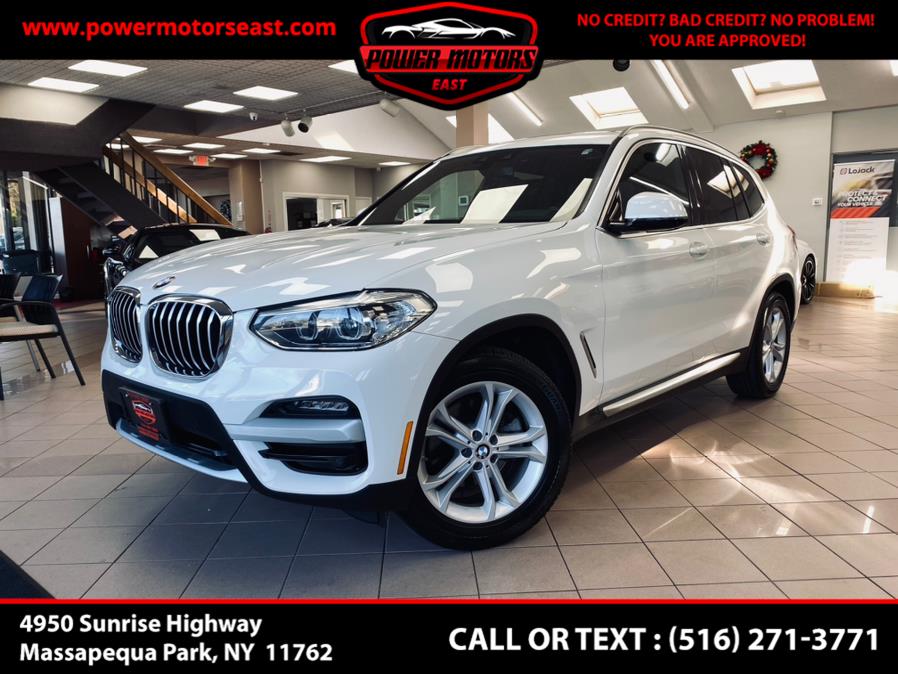 2020 BMW X3 xDrive30i Sports Activity Vehicle, available for sale in Massapequa Park, New York | Power Motors East. Massapequa Park, New York