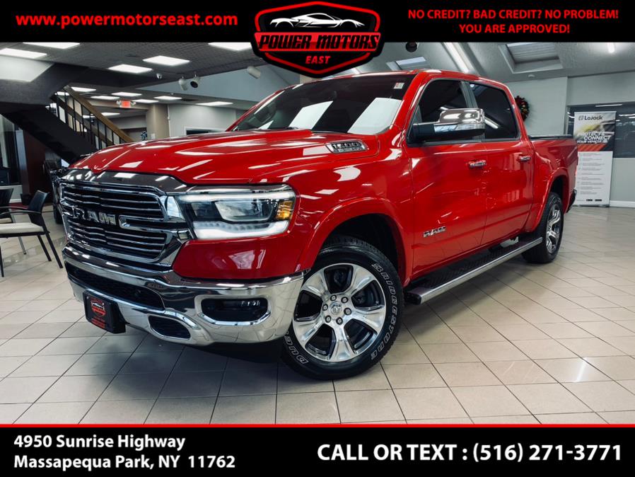 2019 Ram 1500 Laramie 4x4 Crew Cab 5''7" Box, available for sale in Massapequa Park, New York | Power Motors East. Massapequa Park, New York