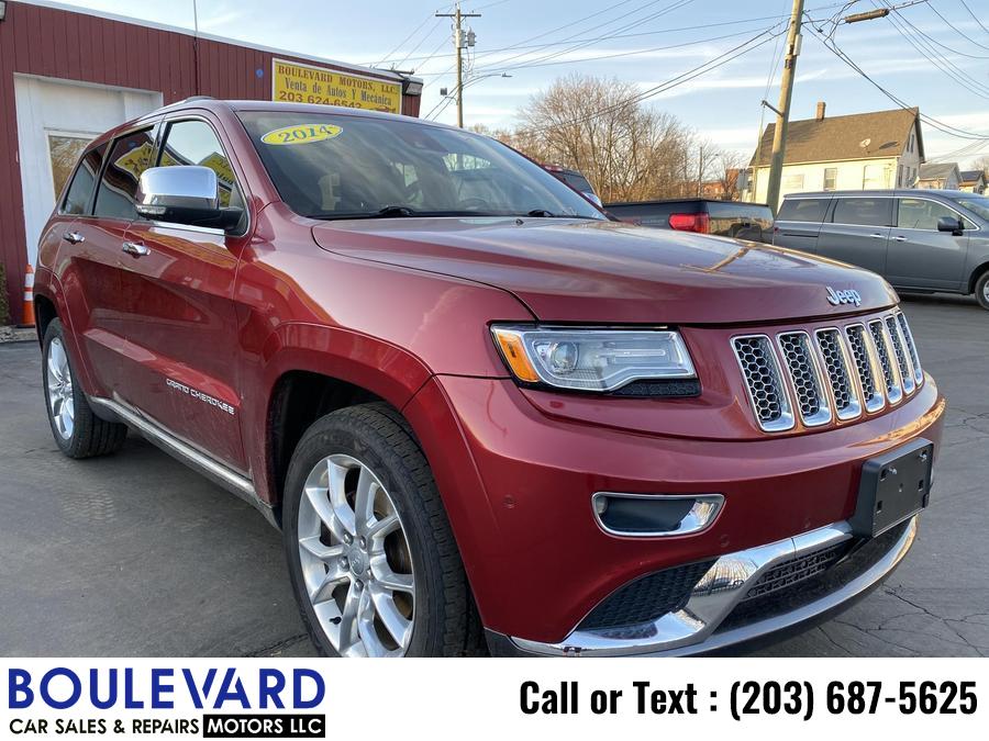 2014 Jeep Grand Cherokee Summit Sport Utility 4D, available for sale in New Haven, Connecticut | Boulevard Motors LLC. New Haven, Connecticut