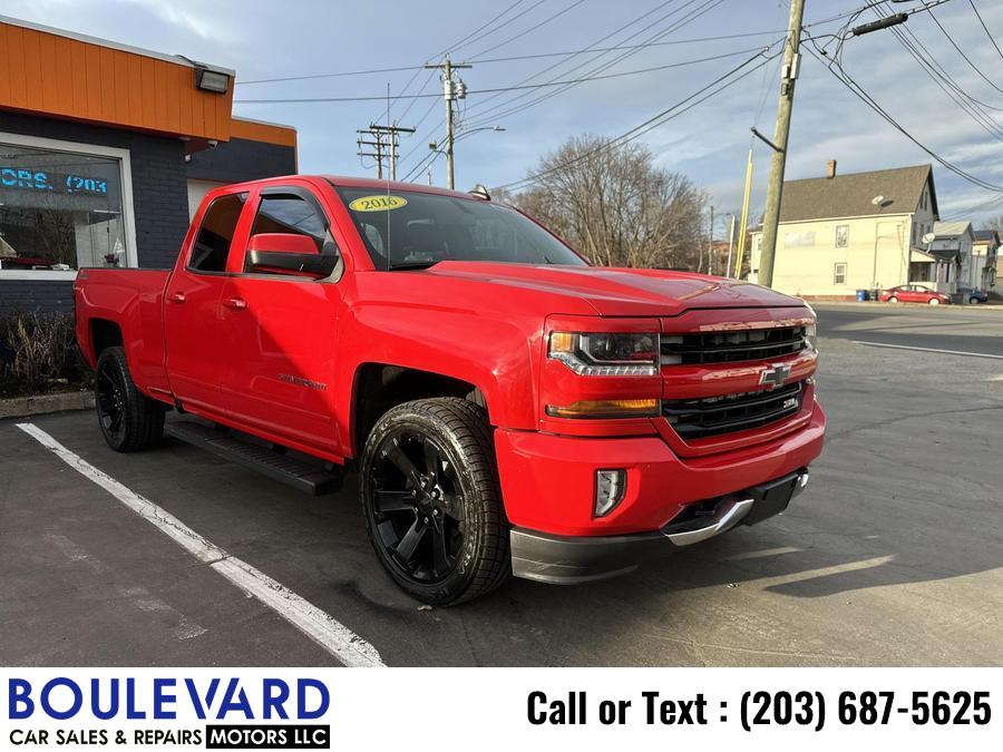2016 Chevrolet Silverado 1500 Double Cab Z71 LT Pickup 4D 6 1/2 ft, available for sale in New Haven, Connecticut | Boulevard Motors LLC. New Haven, Connecticut