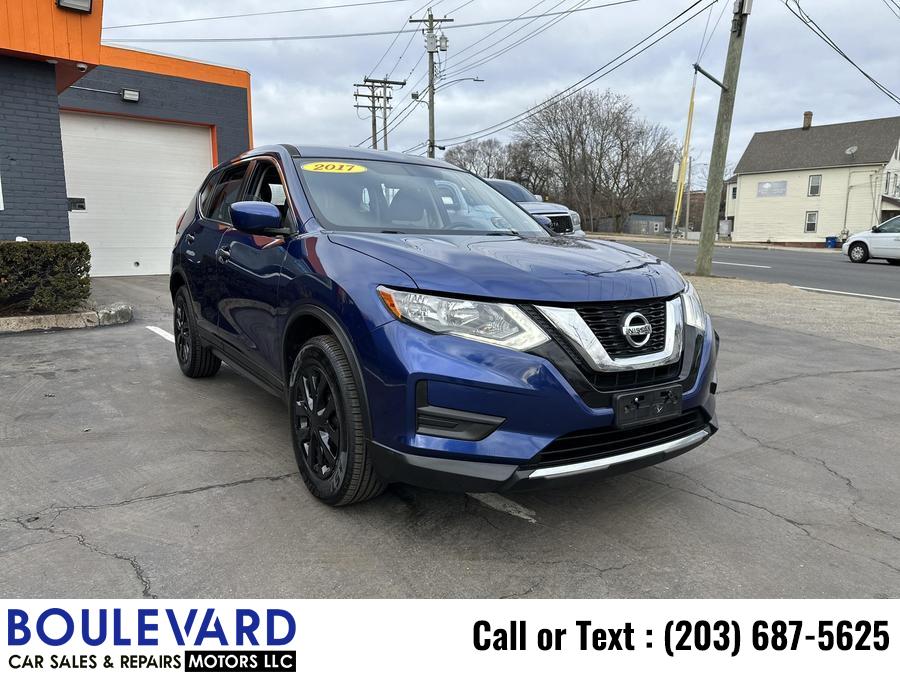 2017 Nissan Rogue S (2017.5) Sport Utility 4D, available for sale in New Haven, Connecticut | Boulevard Motors LLC. New Haven, Connecticut