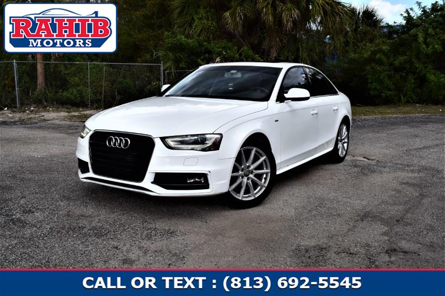 2015 Audi A4 4dr Sdn CVT FrontTrak 2.0T Premium, available for sale in Winter Park, Florida | Rahib Motors. Winter Park, Florida