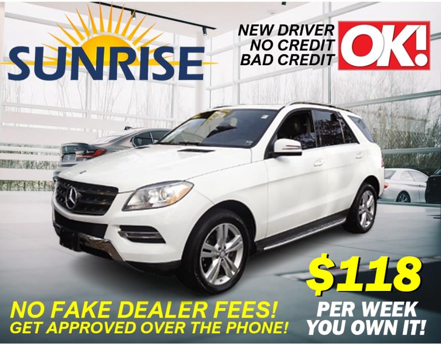 2015 Mercedes-Benz ML350 4MATIC, LOW MILES!, available for sale in Rosedale, New York | Sunrise Auto Sales. Rosedale, New York