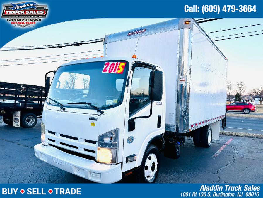 2015 Isuzu Npr Hd 16 FEET BOX TRUCK WITH LIFTGET, available for sale in Burlington, New Jersey | Aladdin Truck Sales. Burlington, New Jersey