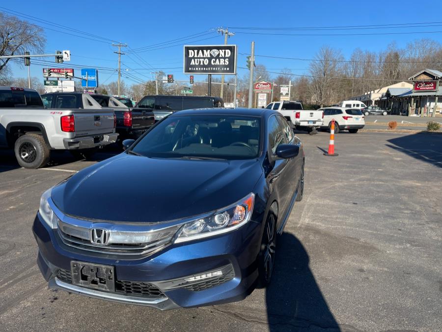 2016 Honda Accord Sedan 4dr I4 CVT Sport, available for sale in Vernon, Connecticut | TD Automotive Enterprises LLC DBA Diamond Auto Cars. Vernon, Connecticut