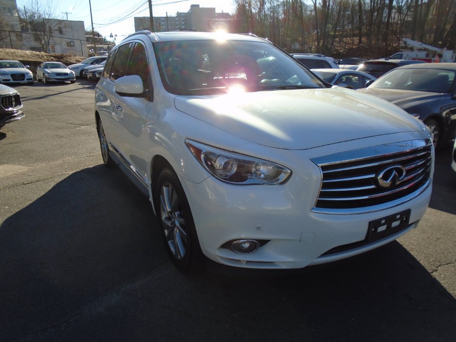 2013 INFINITI JX35 AWD 4dr, available for sale in Waterbury, Connecticut | Jim Juliani Motors. Waterbury, Connecticut