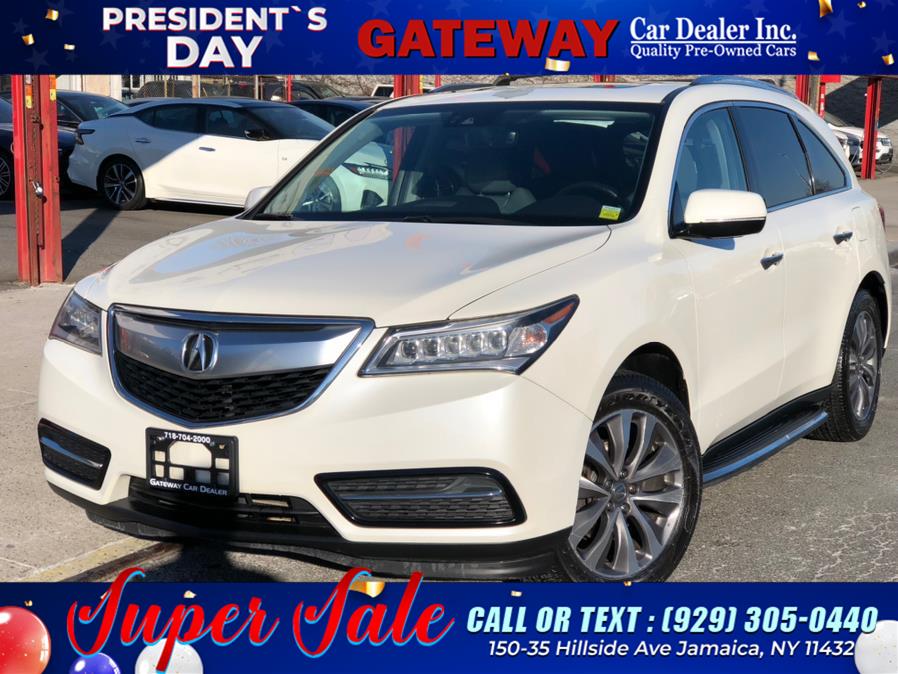2016 Acura MDX SH-AWD 4dr w/Tech, available for sale in Jamaica, New York | Gateway Car Dealer Inc. Jamaica, New York