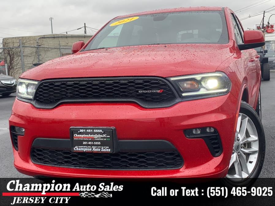 2021 Dodge Durango GT AWD, available for sale in Jersey City, New Jersey | Champion Auto Sales. Jersey City, New Jersey