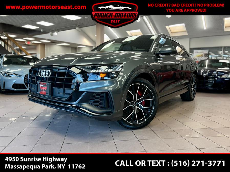 2019 Audi Q8 Premium Plus 55 TFSI quattro, available for sale in Massapequa Park, New York | Power Motors East. Massapequa Park, New York