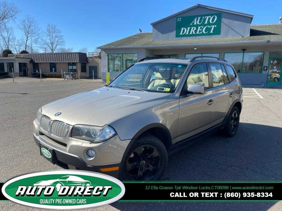 2007 BMW X3 AWD 4dr 3.0si, available for sale in Windsor Locks, Connecticut | Auto Direct LLC. Windsor Locks, Connecticut
